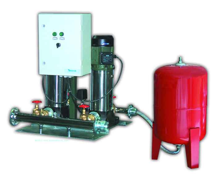 کاربرد منبع انبساط بسته در تقویت فشار آب